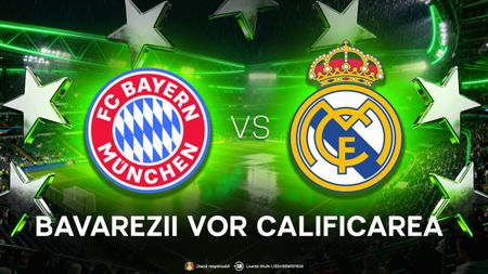 ADVERTORIAL. Bayern Munchen - Real Madrid, confruntarea de totul sau nimic pentru Los Blancos