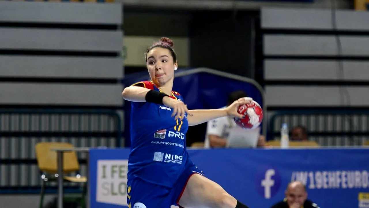 Naționala de tineret la handbal feminin a ratat calificarea în semifinalele Campionatului European U19 din Slovenia