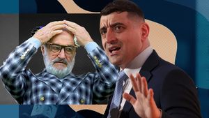 Gigi Becali l-a amenințat în direct pe George Simion, din cauza legii sportului: "Îți arăt eu ție război! Nu te lasă dracii să stai în pace"