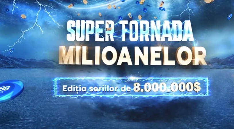 Săptămâna pokerului: un milion de dolari în cea mai mare serie de poker 888