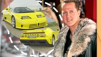 Sârbii scriu despre mașina Bugatti de peste 2.500.000 de euro a lui Michael Schumacher care a ajuns la un cumpărător secret din România