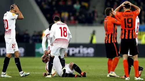 Final de sezon! Kron-Dehli a suferit o accidentare groaznică în meciul Șahtior – Sevilla