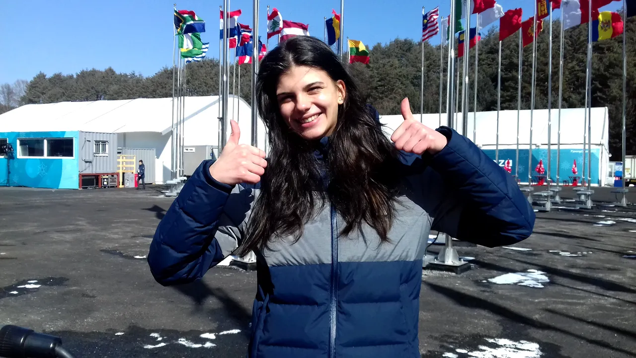 INTERVIU | Daniela Haralambie, prima româncă din istorie prezentă la Jocurile Olimpice în proba de sărituri cu schiurile: 