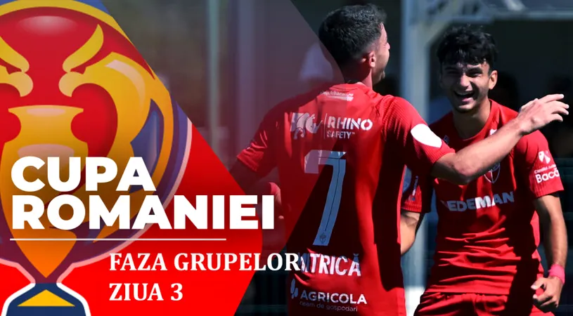 Cupa României, faza grupelor | FC Bacău - Universitatea Craiova se dispută ACUM