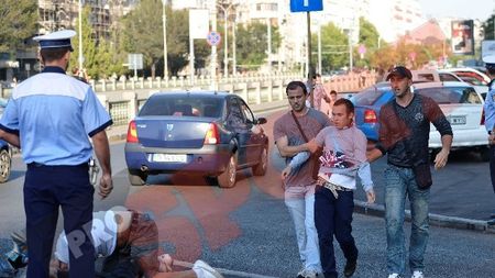 FOTO EXCLUSIV** Giuleștenii au creat probleme în centrul Bucureștiului