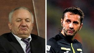 Adrian Porumboiu, acuzații dure la adresa lui Sebastian Colțescu! „Să vă reamintesc ce striga patronul unei echipe de la lojă? Ce mașină i-a dat altul”. Nici Marcel Bîrsan, din camera VAR, nu a scăpat după Farul - FCSB 0-1: „Mămăligă de arbitru! Faci hore, sârbe”