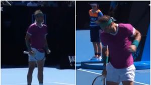 Rafael Nadal a oferit faza zilei la Australian Open! „Matadorul" s-a calificat în sferturi și a sărbătorit într-un stil unic | VIDEO