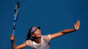 Șarapova, cu capul în pământ după ce a fost eliminată de la Australian Open: "O voi lua de la zero"