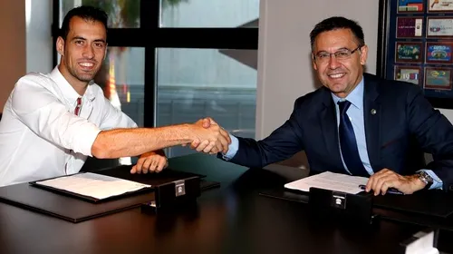Busquets și-a prelungit contractul cu Barcelona. Până când e valabil noul acord și cât e clauza de reziliere