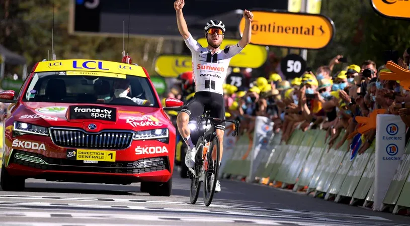 Ziua lui Marc Hirschi în Turul Franței 2020. Urmașul lui Cancellara a reușit să dea marea lovitură a carierei din a treia încercare