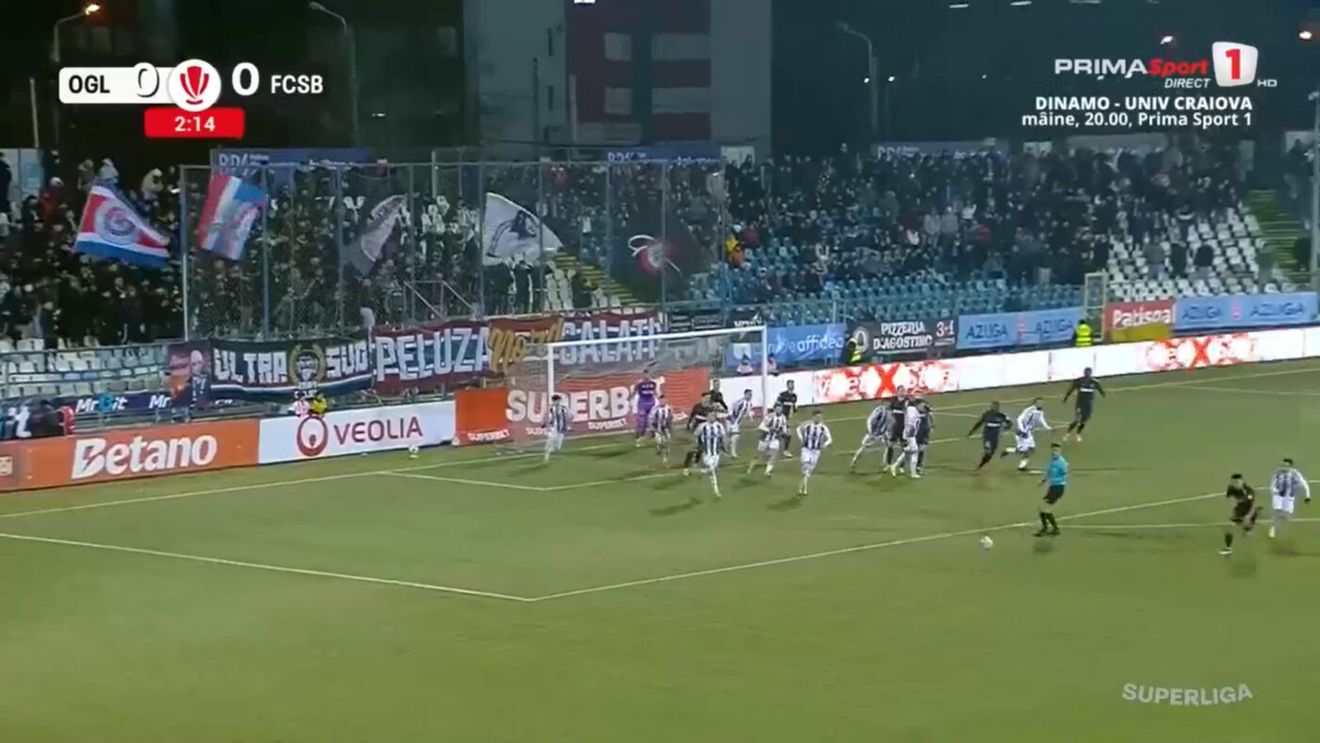 Oțelul - FCSB 1-0, Live Text Online, în etapa 26 din Superliga. Zhelev înscrie printre picioarele lui Popa