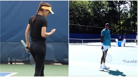Cum au putut reacționa doi jucători americani, în timp ce Sorana Cîrstea se antrena pe terenul alăturat la turneul de la Washington: „Ooo!" VIDEO