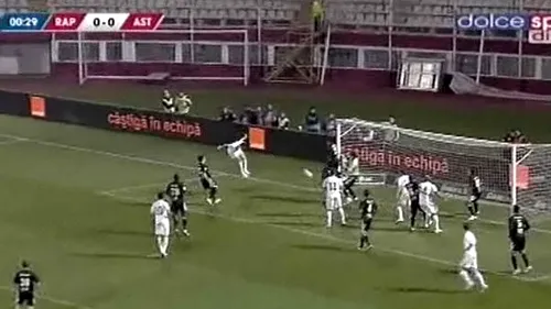 VIDEO** Șumi nici n-a avut timp să se așeze pe bancă! Giuleștenii au marcat cel mai RAPID gol din corner din istoria fotbalului românesc