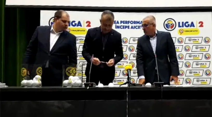 Programul competițional al noului sezon al Ligii 2.** Când se joacă derby-urile dintre ASU Poli, UTA, Petrolul, 