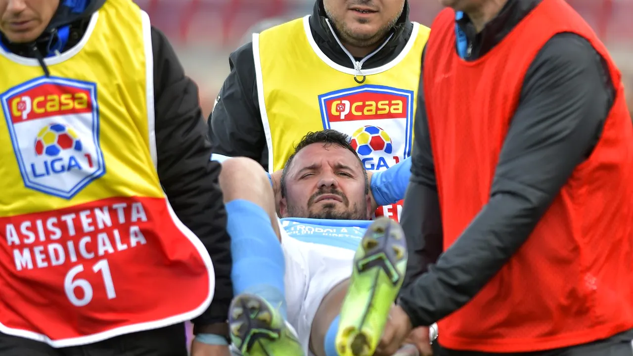 Ofertă pentru Constantin Budescu, după ce fotbalistul lui FC Voluntari s-a accidentat grav: „Valoarea lui nu poate fi contestată”