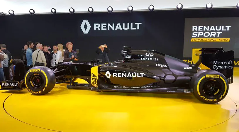 FOTO | Renault și-a prezentat monopostul RS16 pentru Formula 1