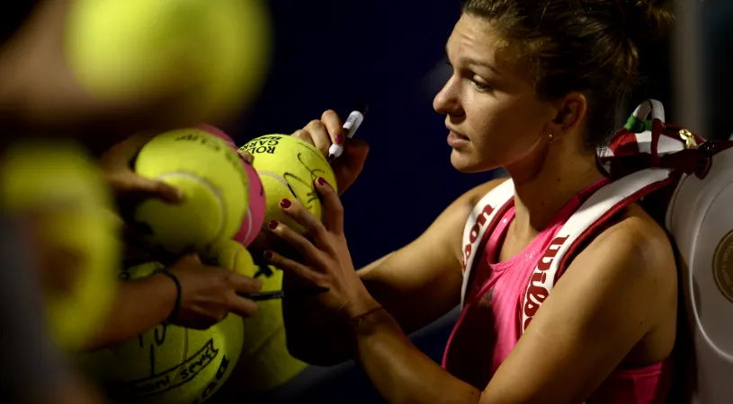 Simona Halep își îneacă cu greu amarul: 