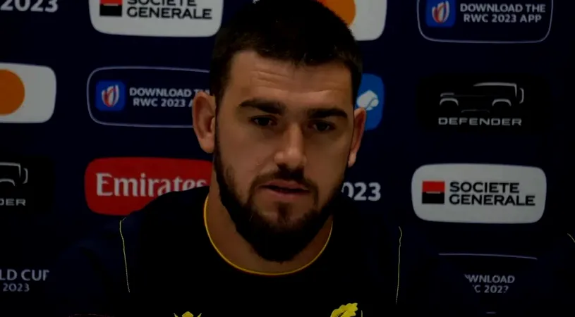 Se schimbă căpitanul în naționala de rugby a României! Cine îi ia locul lui Cristi Chirică în meciul cu Tonga, ultimul de la Mondial, în care „stejarii” vor să-și recâștige onoarea