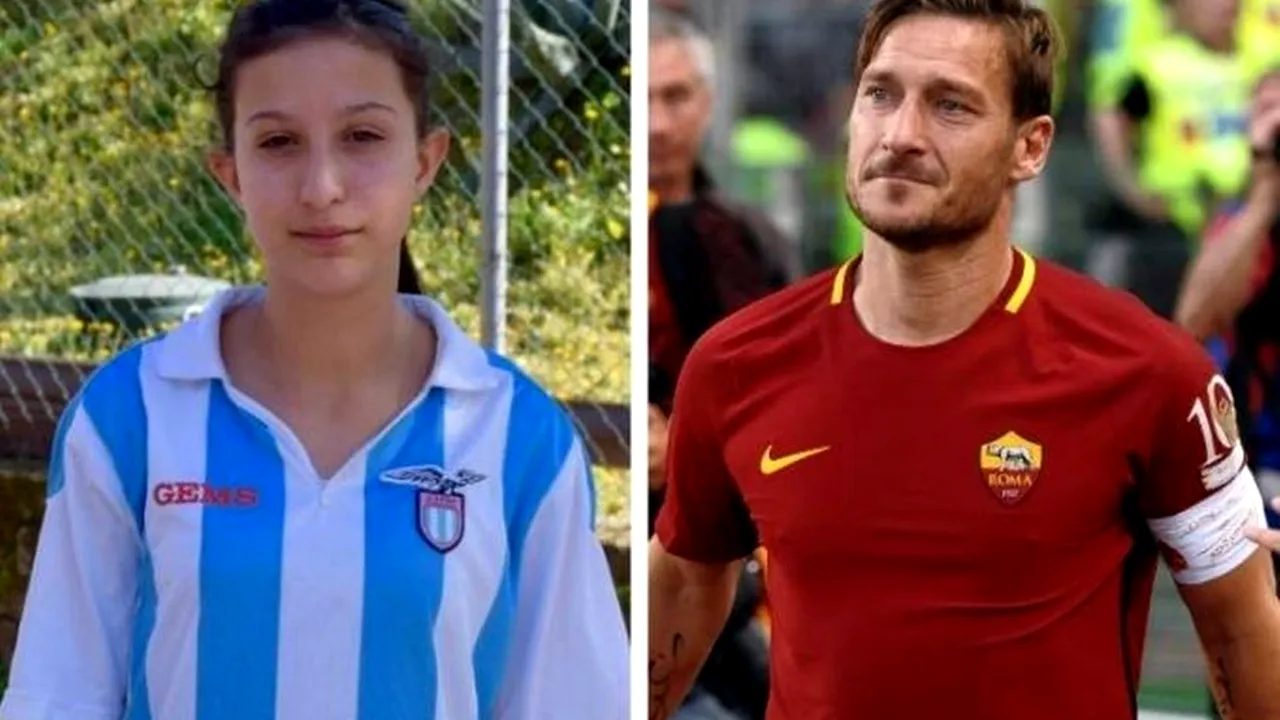 Poveste emoționantă! O tânără fotbalistă i-a auzit vocea lui Francesco Totti și s-a trezit după 9 luni de comă