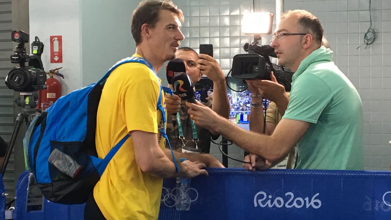 INTERVIU | Marian Oprea a ieșit cu capul plecat de pe stadionul olimpic. "Sunt dezamăgit! Dacă mi-ar fi trecut prin cap că nu fac față, nu aș fi venit la Rio"