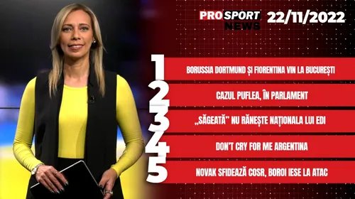 ProSport News | Lovitura de imagine pe care o dau Dan Șucu și Victor Angelescu. Aduc două nume mari la București. Cele mai importante știri ale zilei | VIDEO