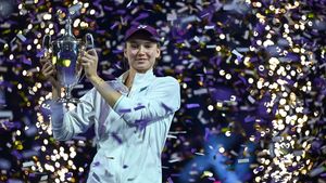 Suma a copleșit-o. Cum a reacționat Rybakina după ce a pus mâna pe 5.200.000 de dolari la Turneul Campioanelor