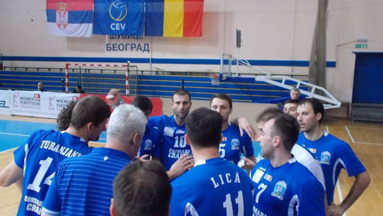 Voleibaliștii Craiovei au pierdut în decisiv la Belgrad, cu Partizan. În optimile CEV Cup am putea avea un duel românesc