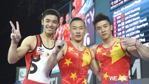 Noul campion mondial absolut în gimnastica masculină vine din China. Kohei Uchimura, neînvins din 2009, nu și-a putut apăra titlul din cauza unei accidentări. Concursul similar feminin, fără nicio sportivă din România
