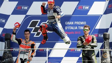 Lorenzo, rege la Mugello! Rossi a fost scos în decor de Bautista după un acroșaj violent