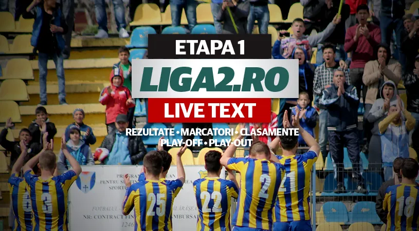 Rapid rămâne lider după ce Dunărea s-a împiedicat pe teren propriu. Brăila a umilit din nou Farul.** UTA și Chindia au trecut de FC Brașov și Baia Mare