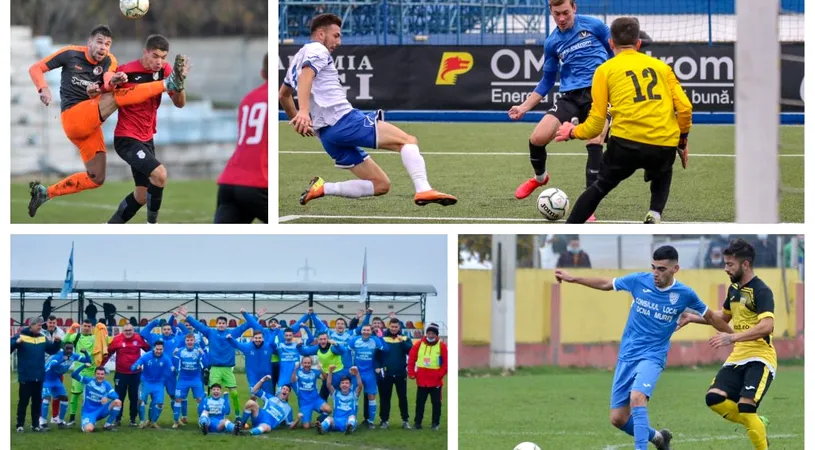 Liga 3, restanțe | Viitorul Constanţa 2 a spulberat CSM Oltenița, CSO Cugir a ratat șansa de a ierna pe primul loc. Ştiinţa Miroslava revine în fotoliul Seriei 1, iar CA Oradea câștigă derby-ul cu Luceafărul