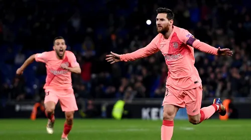 Messi a fost din nou eroul Barcelonei. Espanyol s-a înclinat în fața catalanilor, iar agentinianul și-a dezvăluit secretul: „Urmez un ritual”
