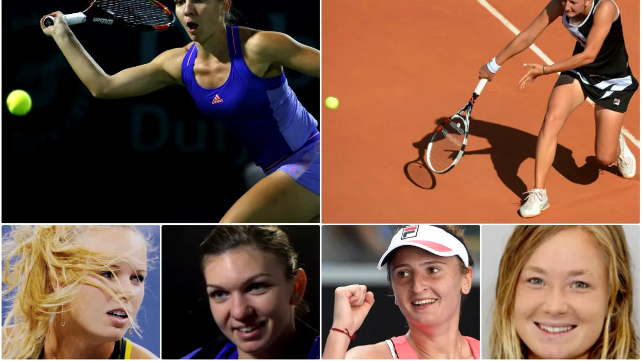 Simona Halep, victorie într-un meci rupt în două în semifinale, la Dubai: a dominat-o copios pe Wozniacki, după o primă jumătate de oră neagră. Irina Begu, cea mai clară victorie la Rio