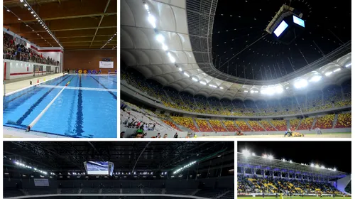 425 de milioane de euro cheltuiți pentru 17 baze sportive decente. Cele mai importante arene din România care încearcă să schimbe senzația de respingere din infrastructura sportivă