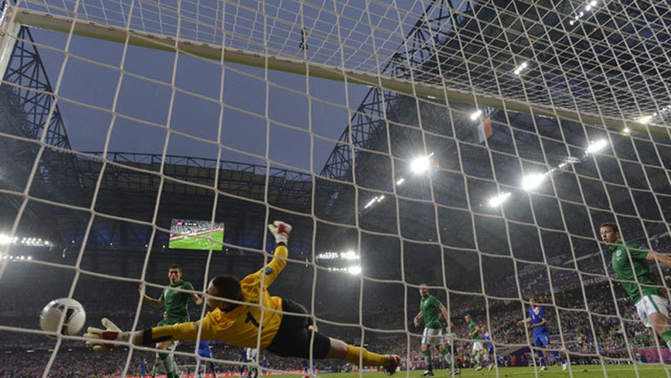 SUPER TARE!** FOTO De ce n-au înțeles nimic irlandezii din meciul cu Croația. Ce i-a "luat mințile" lui Shay Given :)