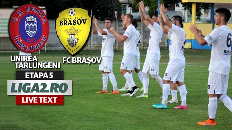 Unirea Tărlungeni - FC Brașov 0-0.** 