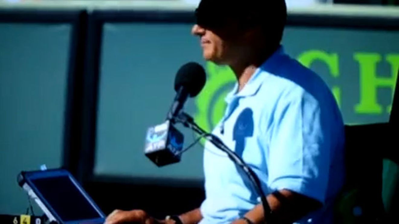 VIDEO Așa-i în tenis. Provocările unui arbitru de scaun: Mohamed Lahyani, fără microfon pe o arenă cu 13.800 de locuri