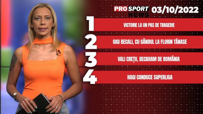 PROSPORT NEWS | Ce s-a întâmplat la meciul lui FCSB! Victorie la un pas de tragedie | VIDEO