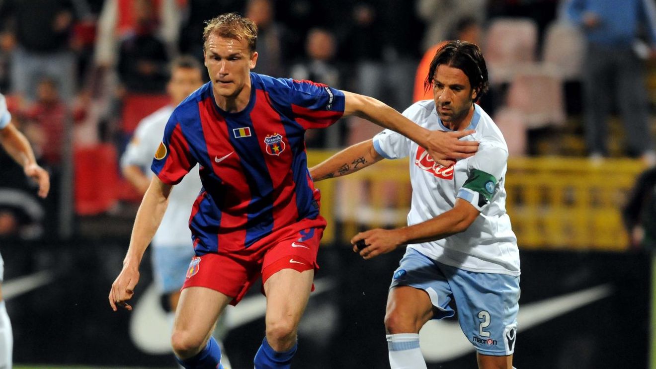 Un fost jucător al lui Napoli recunoaște, după 10 ani de la un coșmar pentru români. "Steaua ne-a omorât 70 la sută din meci!" | EXCLUSIV