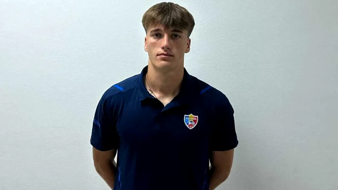 Jucător din Liga 4 Alba, convocat la naționala U20 a Republicii Moldova! Cine e Daniel Catană