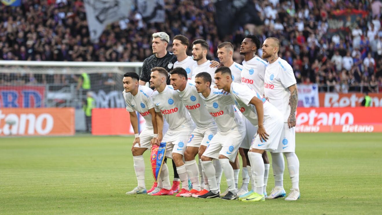 Momentul în care s-a făcut liniște pe stadionul Steaua. Ce a apărut pe tabelă, la partida FCSB – CFR Cluj