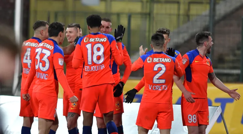 FC Argeș - FCSB 2-3. Dumiter aduce victoria oaspeților, la ultima fază a meciului. Partida superbă în Trivale