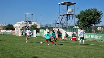 CSC Dumbrăvița, victorie lejeră în amicalul cu câștigătoarei Cupei din Timiș. Florin Fabian are o nouă achiziție, dar și mai mulți jucători în teste