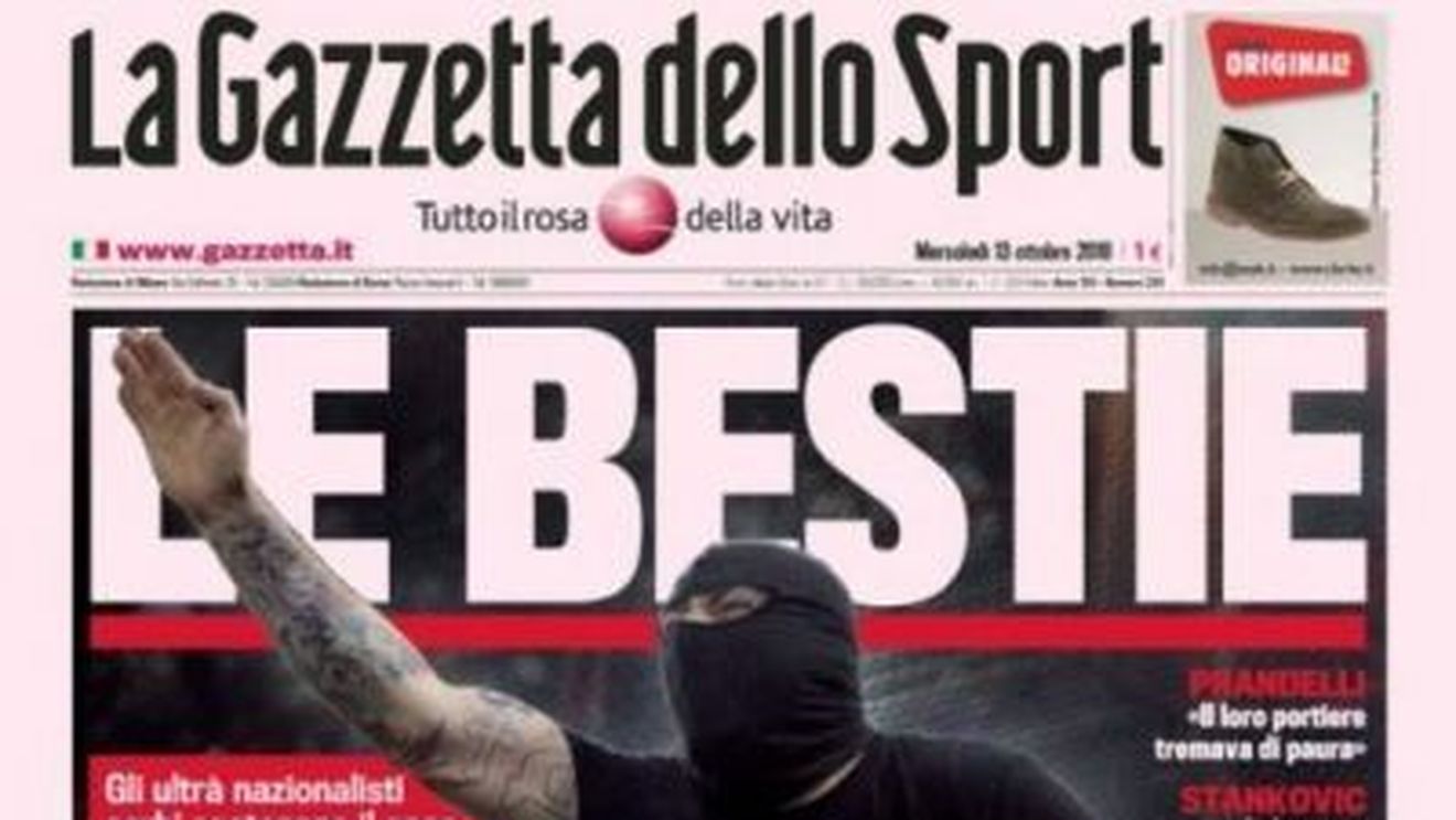 Serbia, afară din Europa!? **"Ce bestii! Un imbecil mascat a condus revolta plavilor"