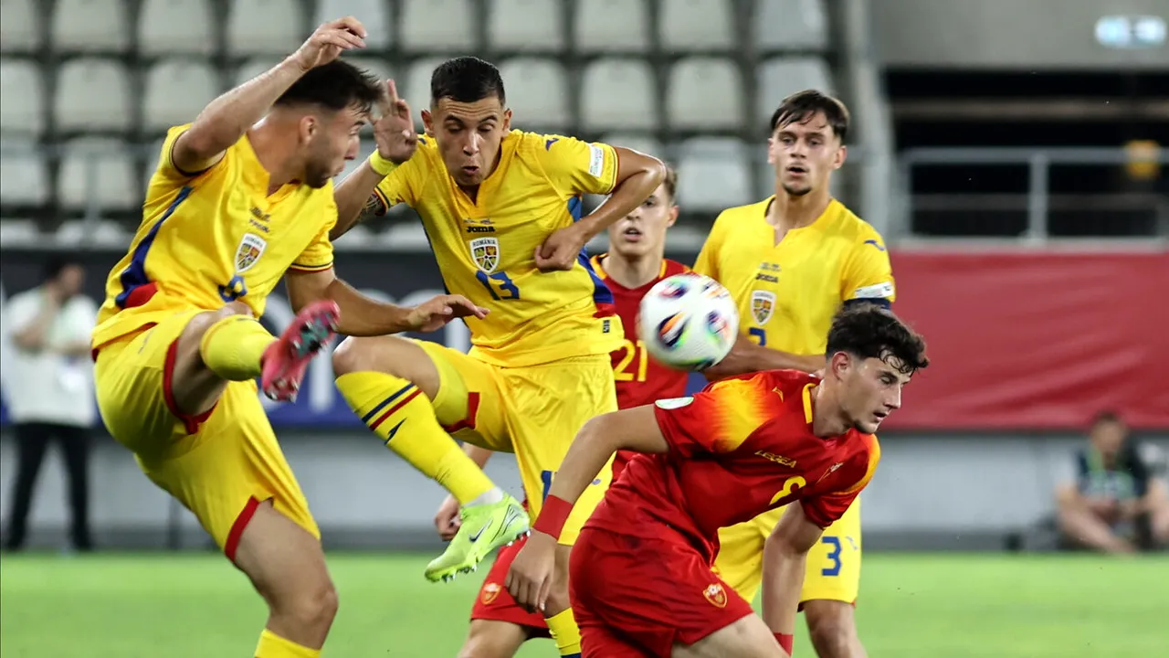 🚨 România U19 – Muntenegru U19 2-1, în Grupa A de la Campionatul European. Victorie muncită a „tricolorilor” în primul meci