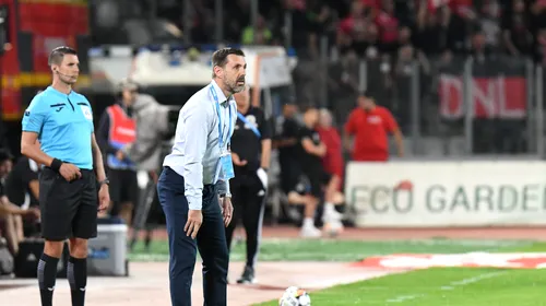 Zeljko Kopic trage un semnal de alarmă după ce Dinamo a pierdut al doilea meci al sezonului la Cluj: „Nu pot fi satisfăcut!”