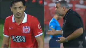 Cosmin Olăroiu, enervat de umilința suferită de Al Ahli. VIDEO | Mirel Rădoi, gafă de "cascadorii râsului" în Emirate