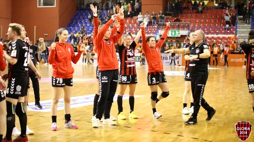 Gloria Bistrița și-a redus șansele de calificare în semifinalele Cupei EHF, după rezultatul din tur cu Ikast-Herning