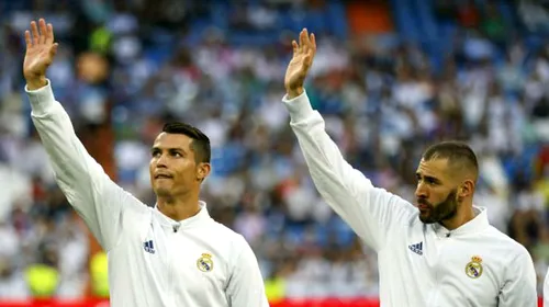 Ziarul de casă al Realului l-a „taxat” pe Ronaldo. AS s-a folosit de Benzema pentru a-l ironiza pe fostul idol de pe „Bernabeu”