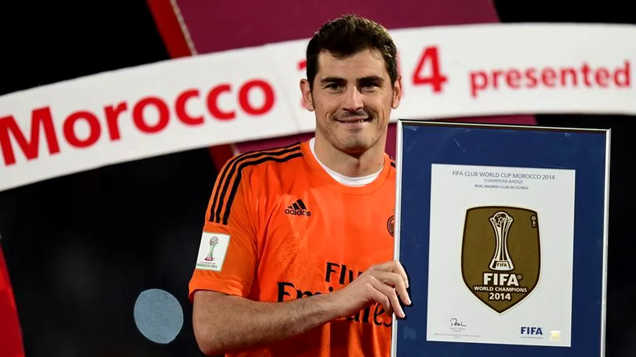 Casillas, primul jucător din istoria fotbalului care câștigă toate trofeele importante la nivel de club și echipă națională